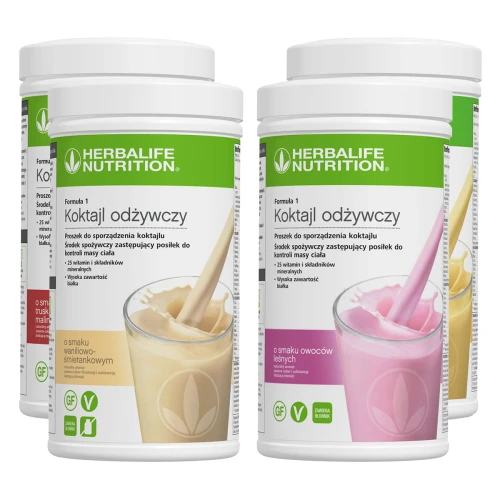 Koktajl Herbalife 550g x4